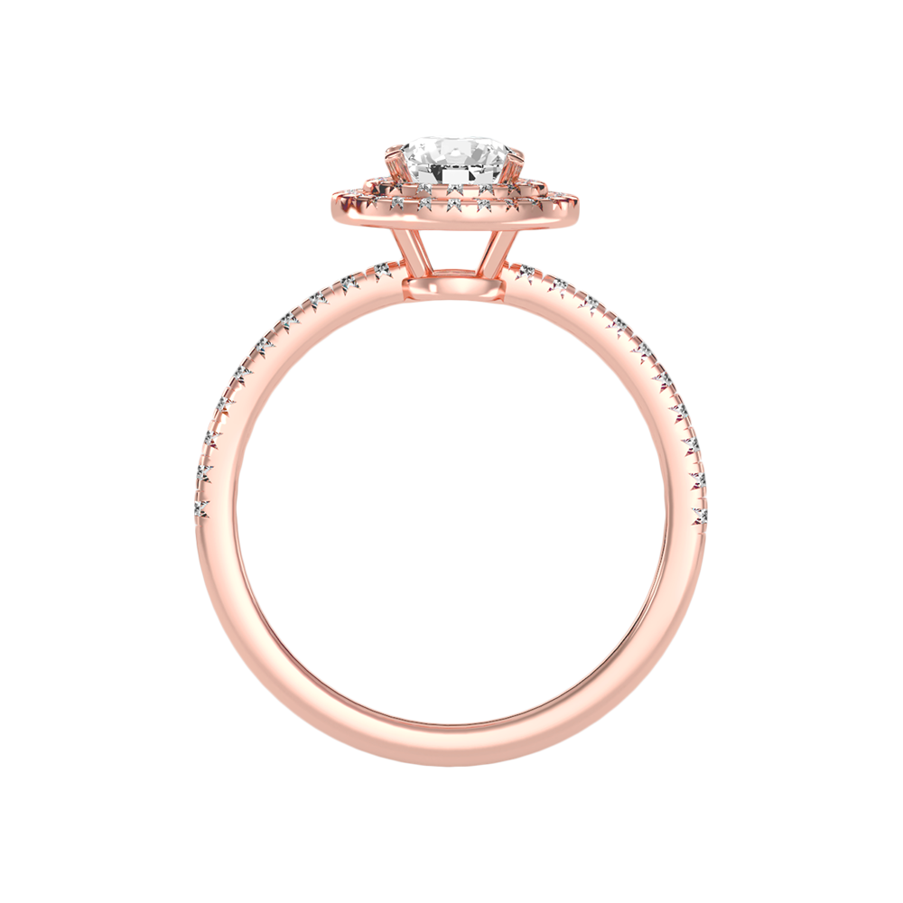 Terrific Halo Diamond Ring