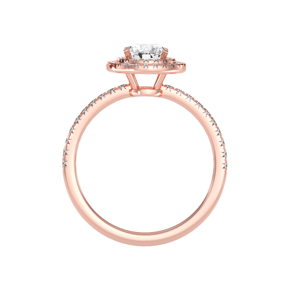 Terrific Halo Diamond Ring