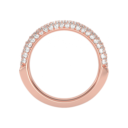 Loving Half Eternity Ring-Color_Rose-Gold
