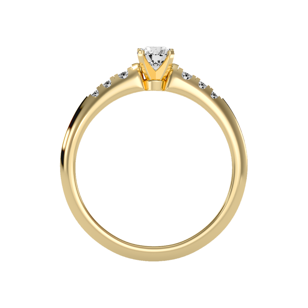 Jazzy Solitaire Ring
