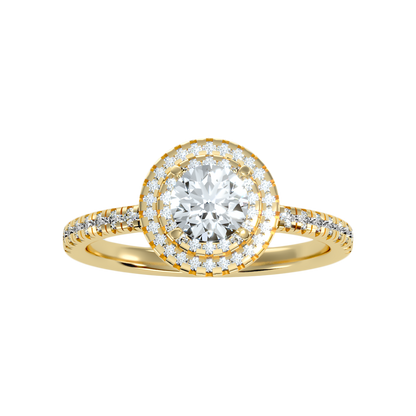 Terrific Halo Diamond Ring