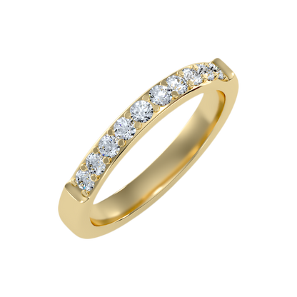 Hapop Half Eternity Band-Color_Yellow-Gold
