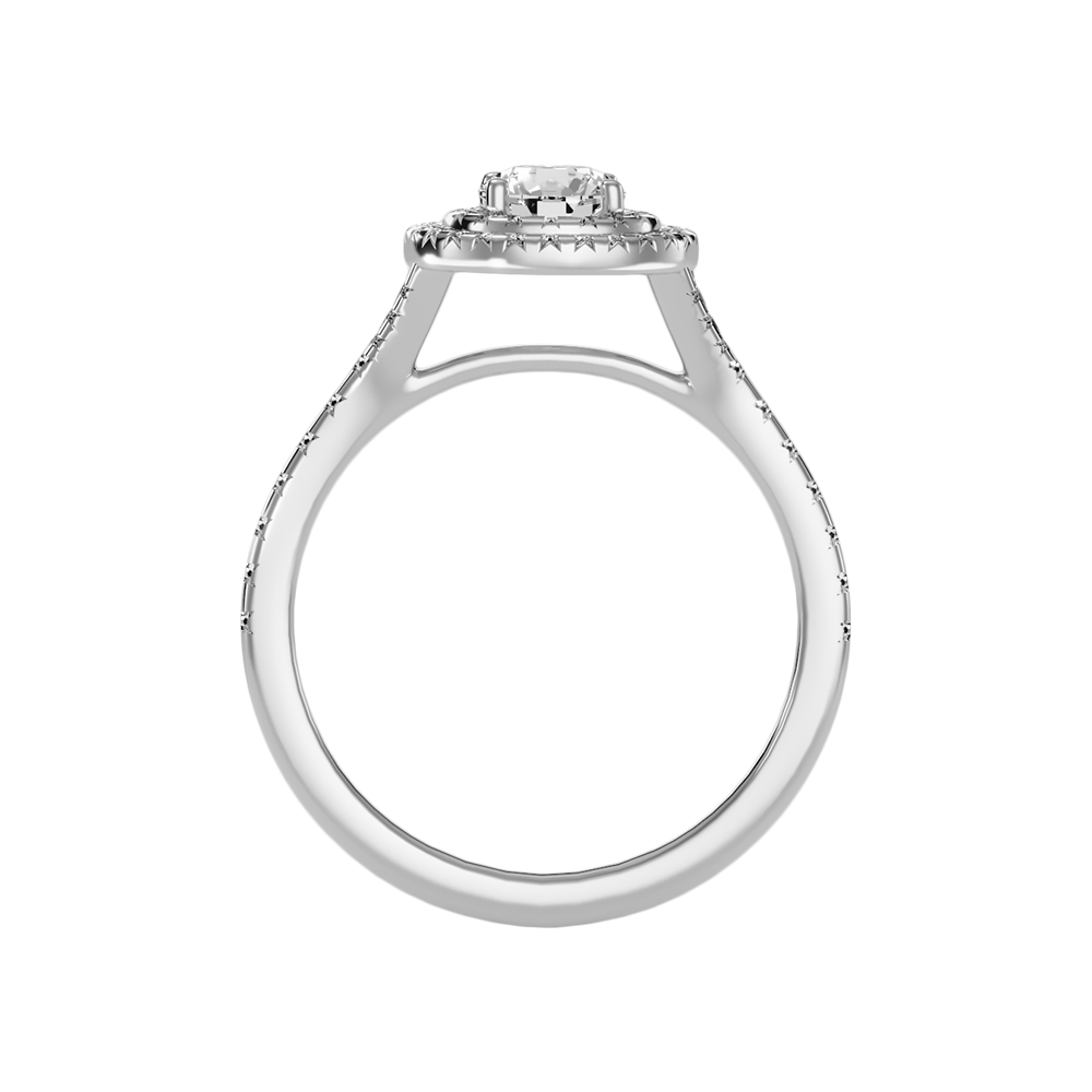 Celebrated Halo Ring