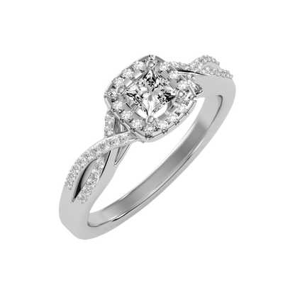 The Linda Halo Ring