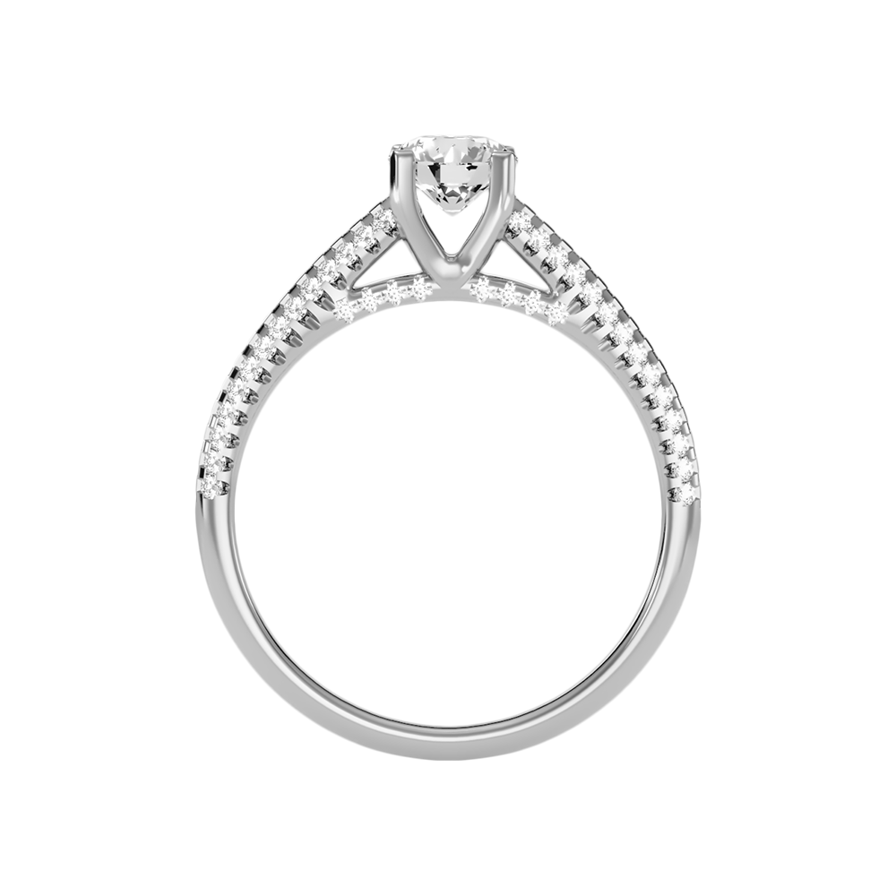 Aceituna Solitaire Ring-Color_White-Gold
