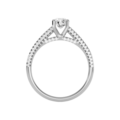 Aceituna Solitaire Ring-Color_White-Gold