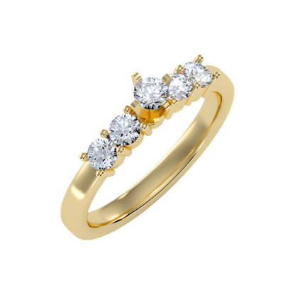Holy Solitaire Ring