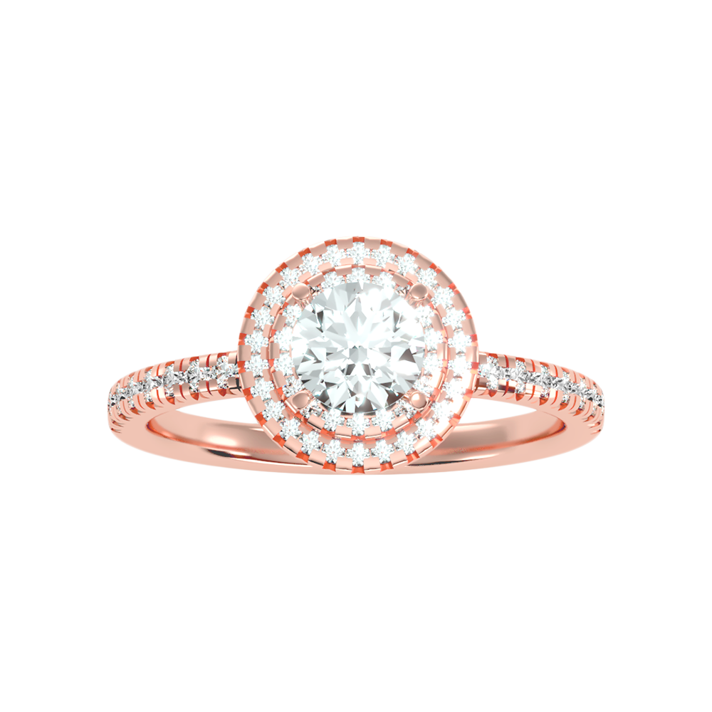 Terrific Halo Diamond Ring