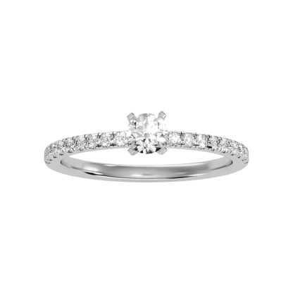 Sparkle Solitaire Ring