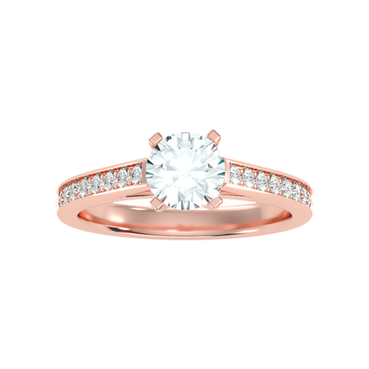 Tinsel Solitaire Ring