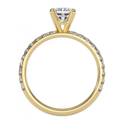 The Astonishing Solitaire Ring -Color_Yellow-Gold