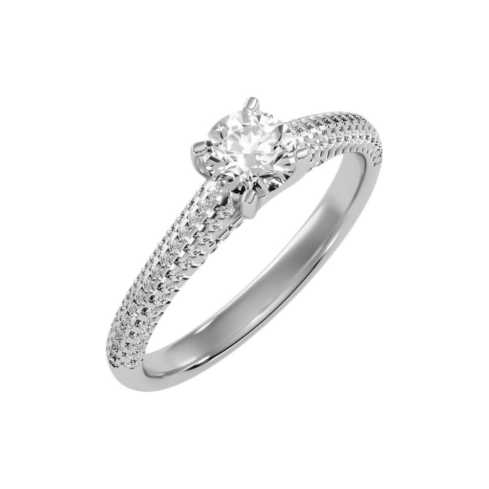 Aceituna Solitaire Ring