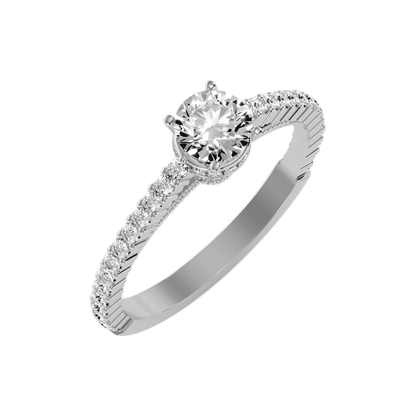 The Gracious Solitaire Ring