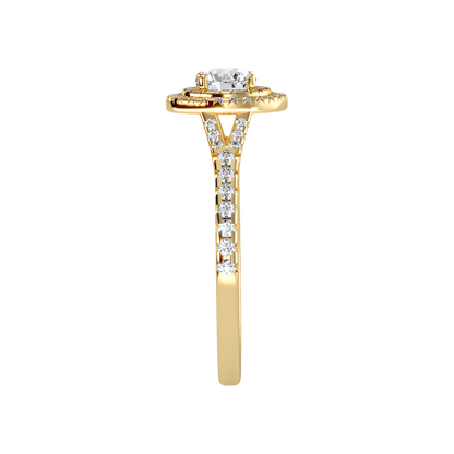 Celebrated Halo Ring