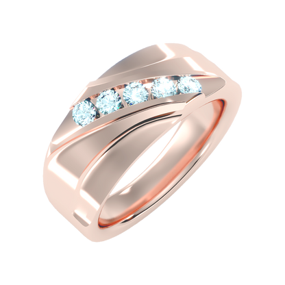 Razzle Men's Band-Color_Rose-Gold