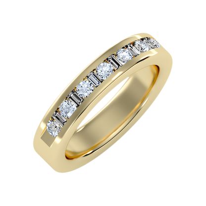 Frangtic Half Eternity Band-Color_Yellow-Gold