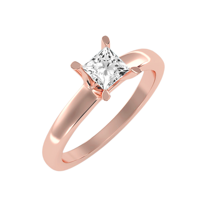 The Radiant Solitaire Ring
