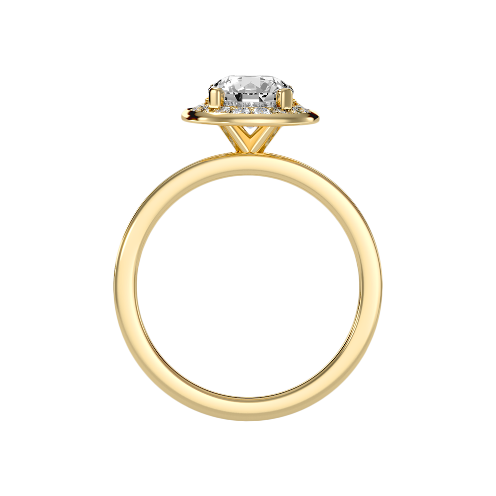 Nemo Classic Halo Diamond Engagement Ring