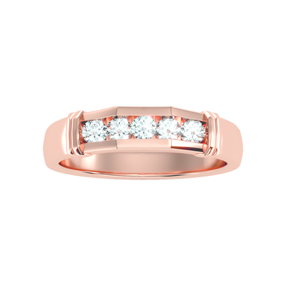 Dazzle Men's Broad Band Ring