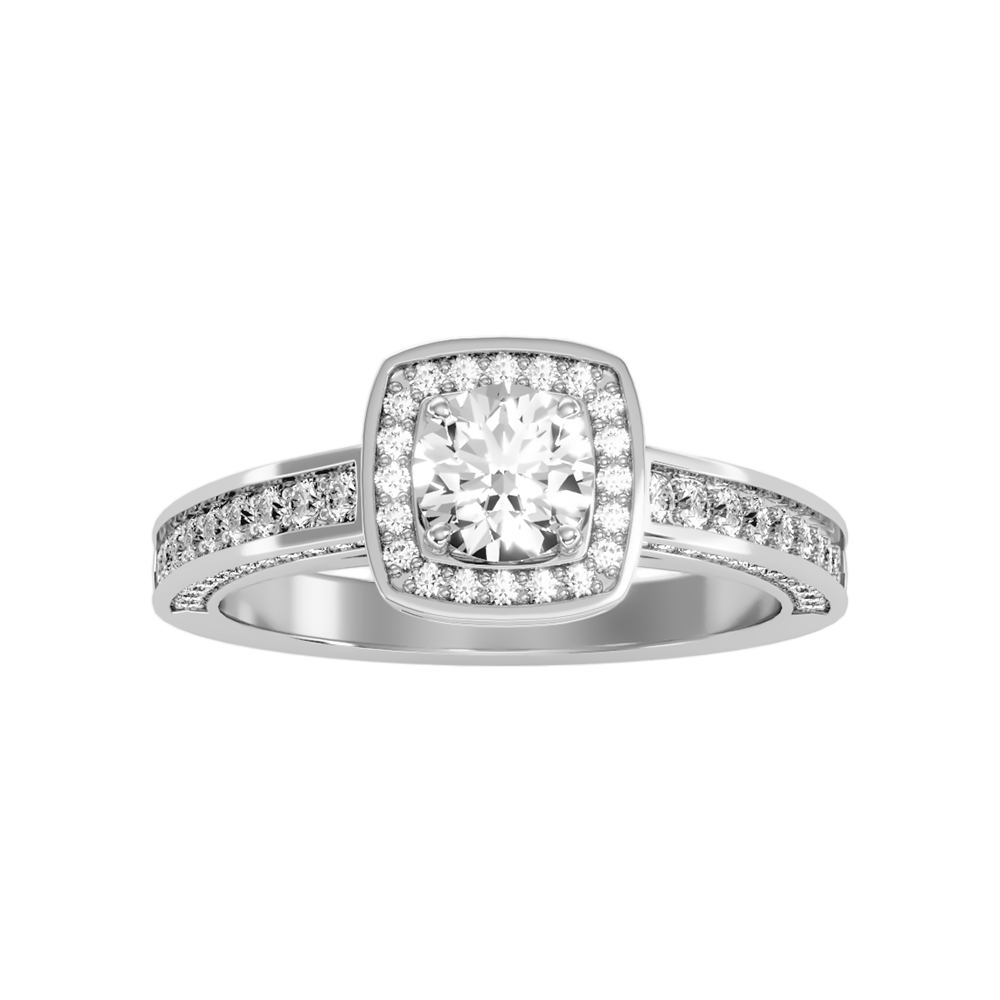 Outlandish Halo Ring