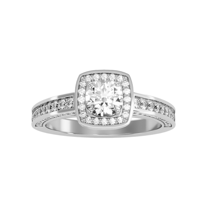 Outlandish Halo Ring