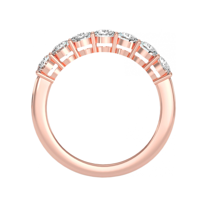 The Impressive Half Eternity Ring-Color_Rose-Gold