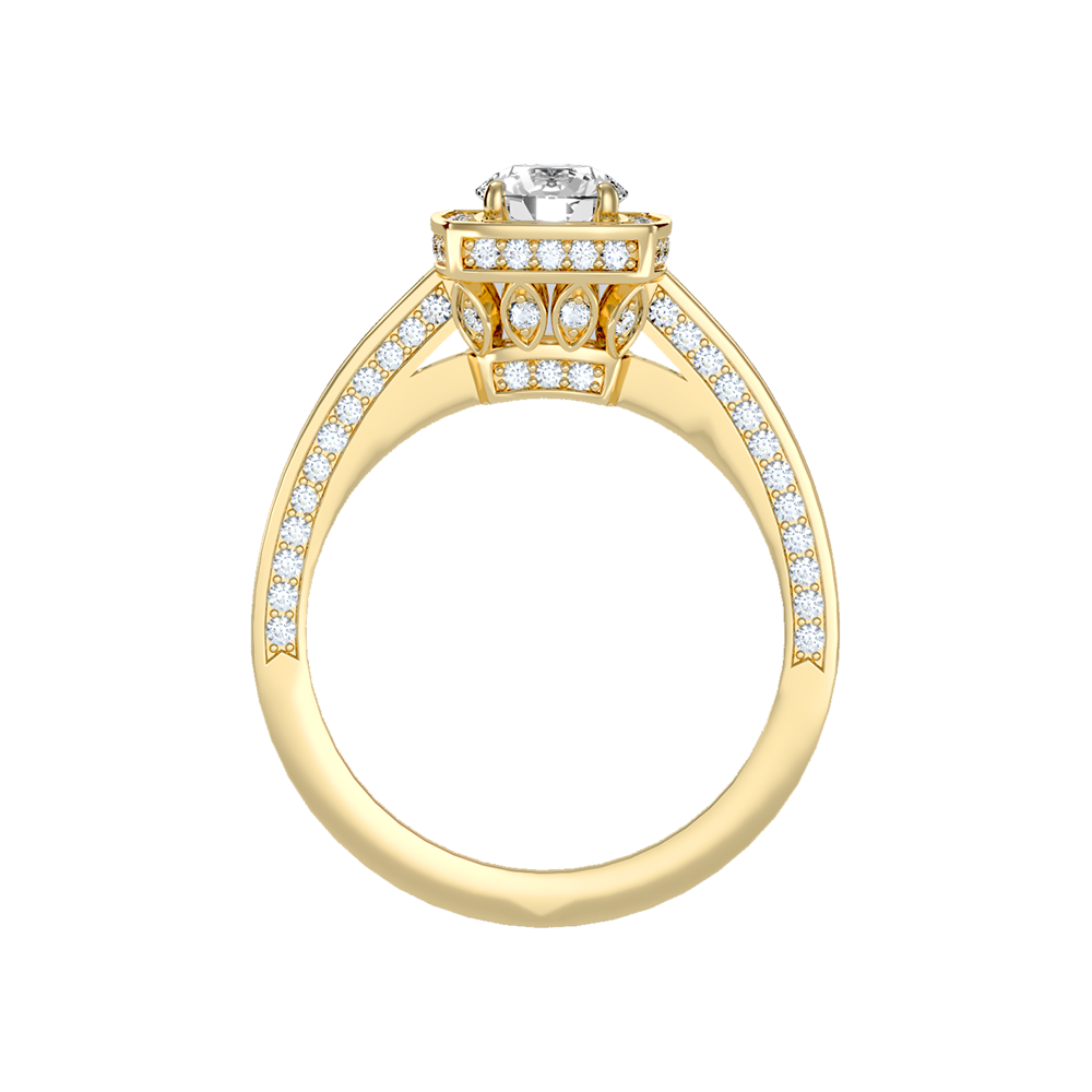Outlandish Halo Ring