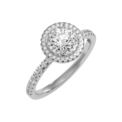 Terrific Halo Diamond Ring