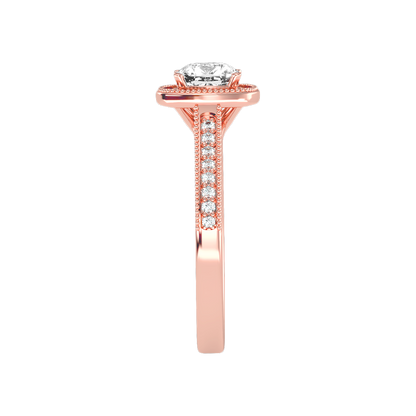Amy Diamond Halo Ring