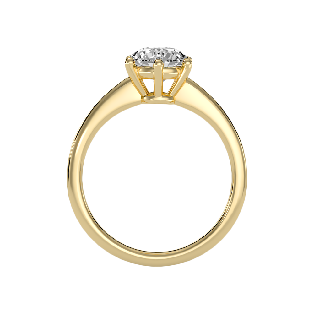 Joyful Classic Solitaire Ring