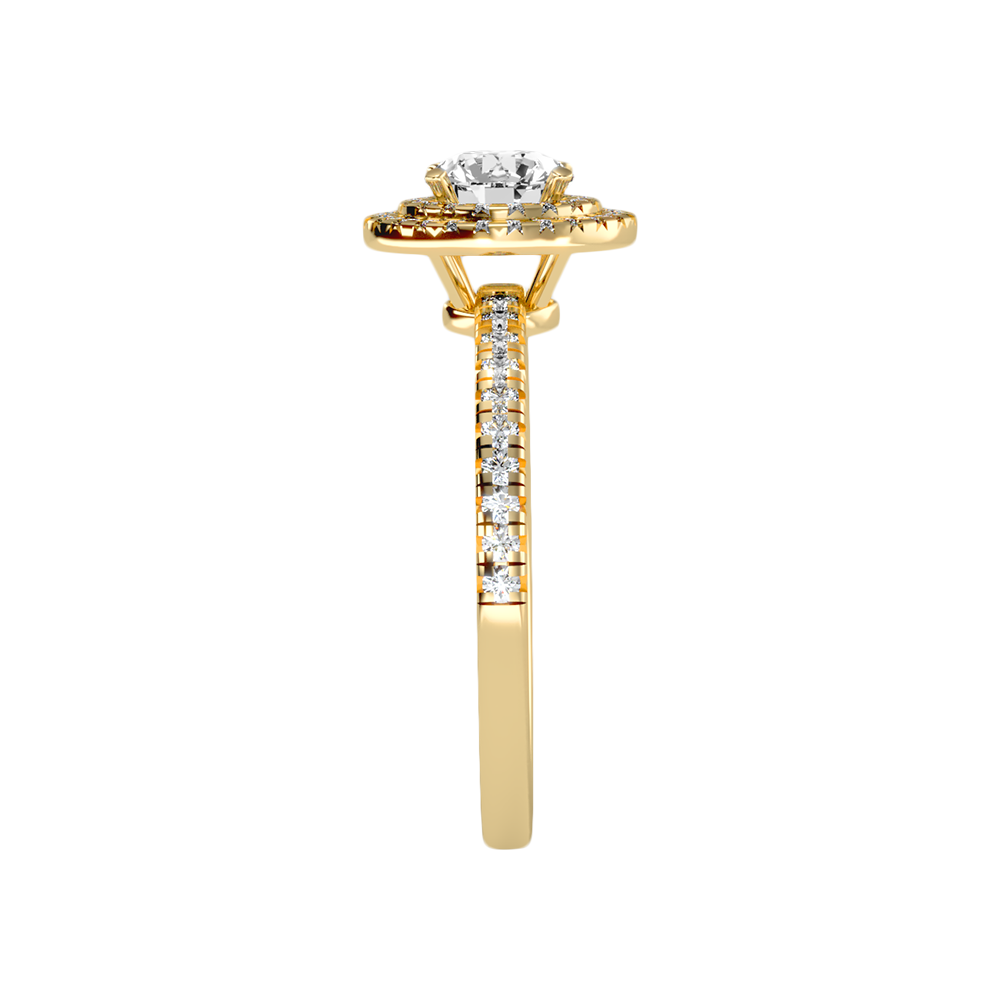 Terrific Halo Diamond Ring