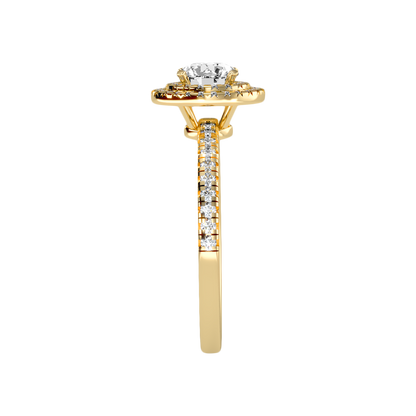 Terrific Halo Diamond Ring