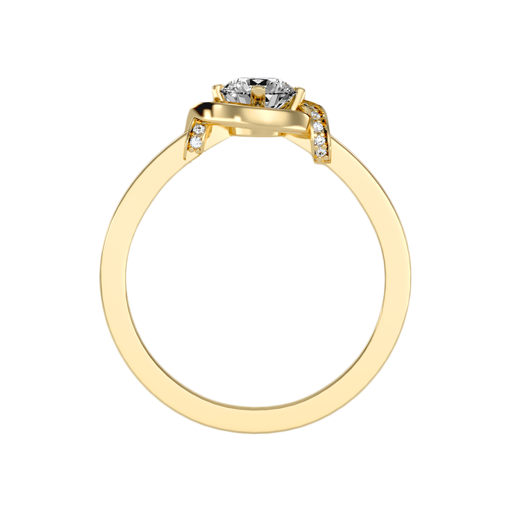 Almendra Solitaire Ring