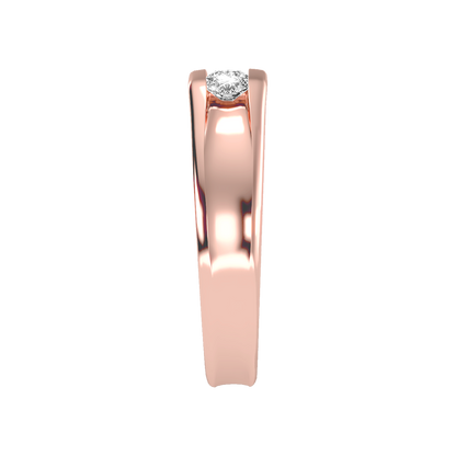 Angelic Men's Broad Band Ring