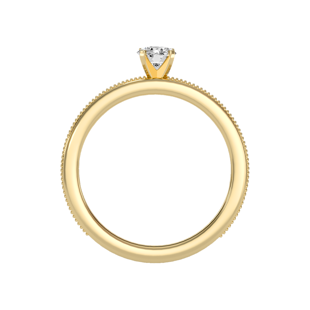 April Solitaire Ring