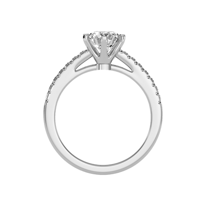Light Solitaire Ring