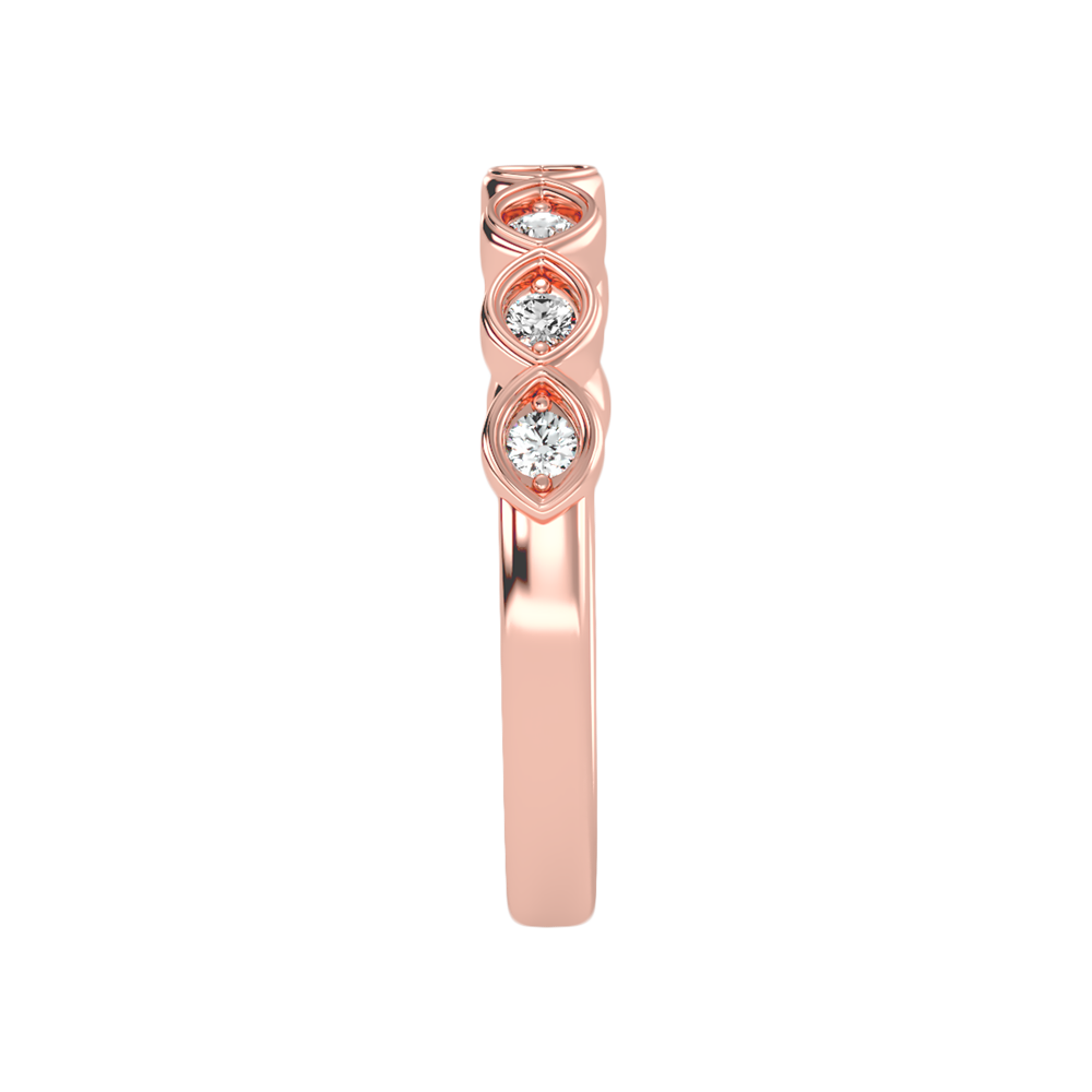 Auroraous Half Eternity Band