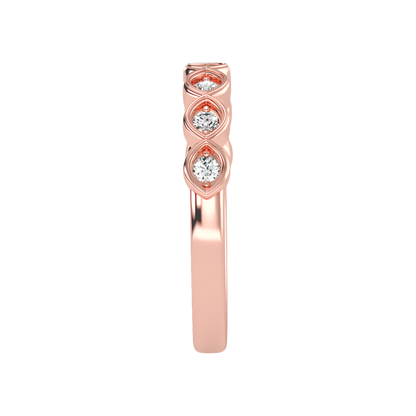 Auroraous Half Eternity Band