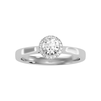 Affable Halo Ring