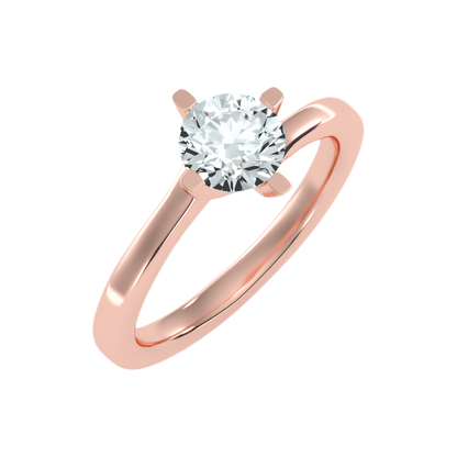 Lithe Solitaire Ring-Color_Rose-Gold