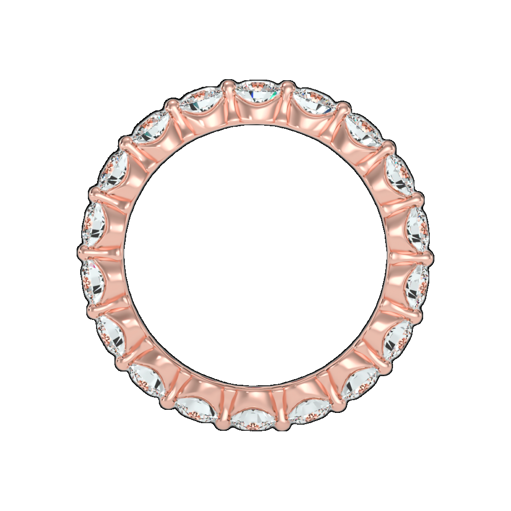 Treazy Wedding Band -Color_Rose-Gold