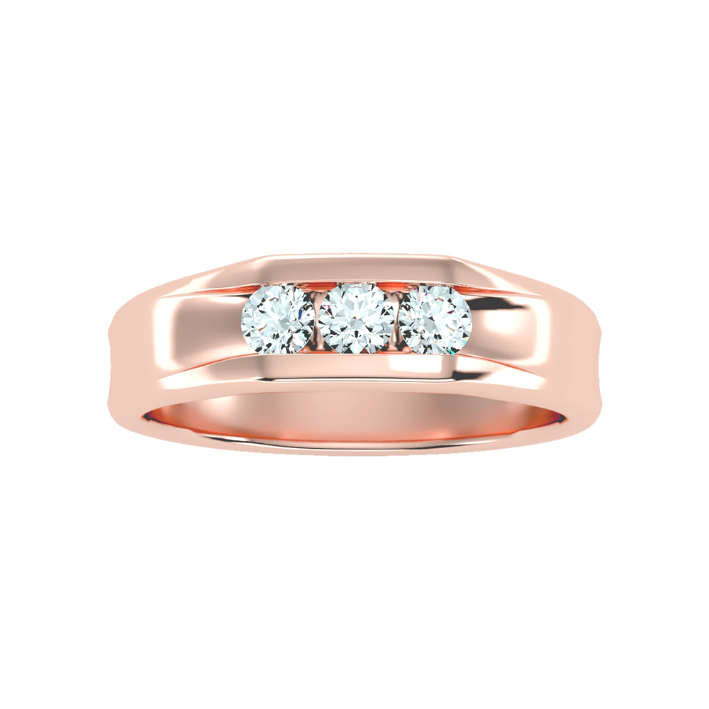 Angelic Men's Broad Band Ring