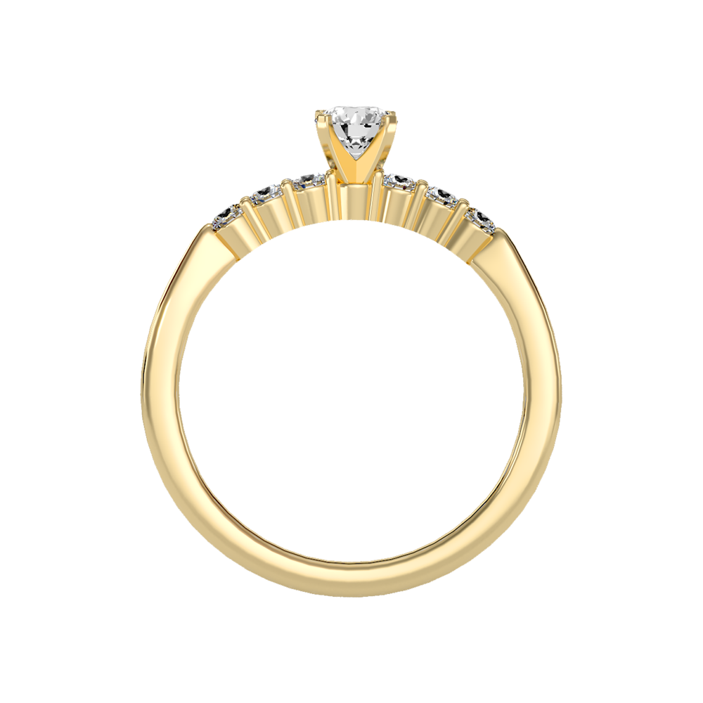 Charming Solitaire Ring