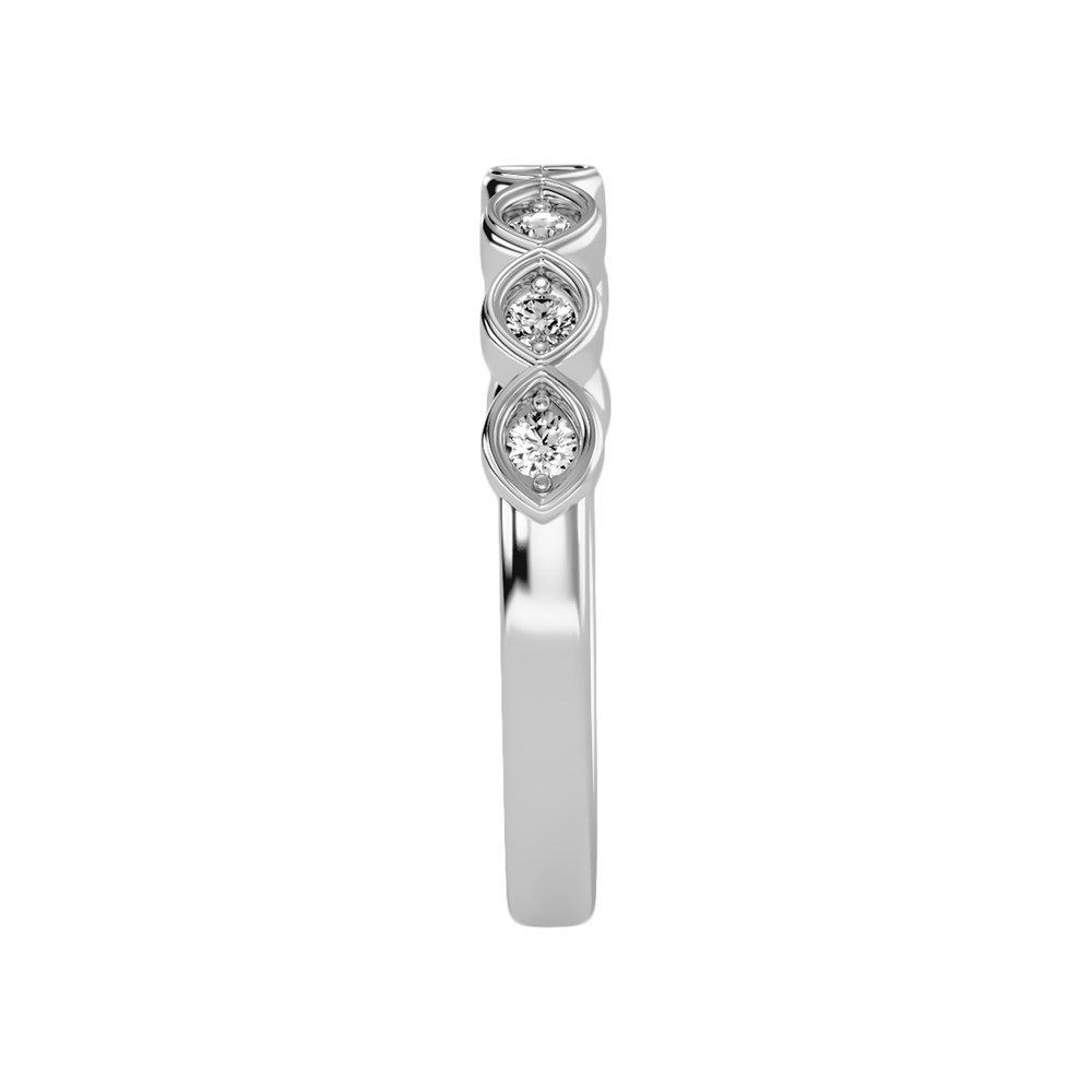 Auroraous Half Eternity Band