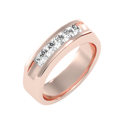 Ablaze Men's Band-Color_Rose-Gold