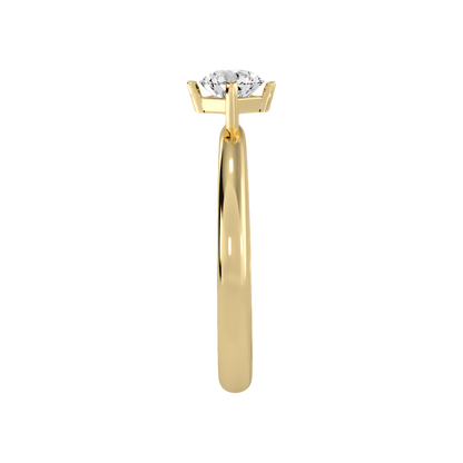 Pleuvoir Classic Solitaire Ring