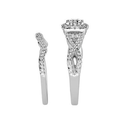 Seqqen Bridal Ring Set