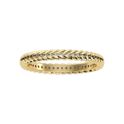 The Eye-Catching Wedding Band