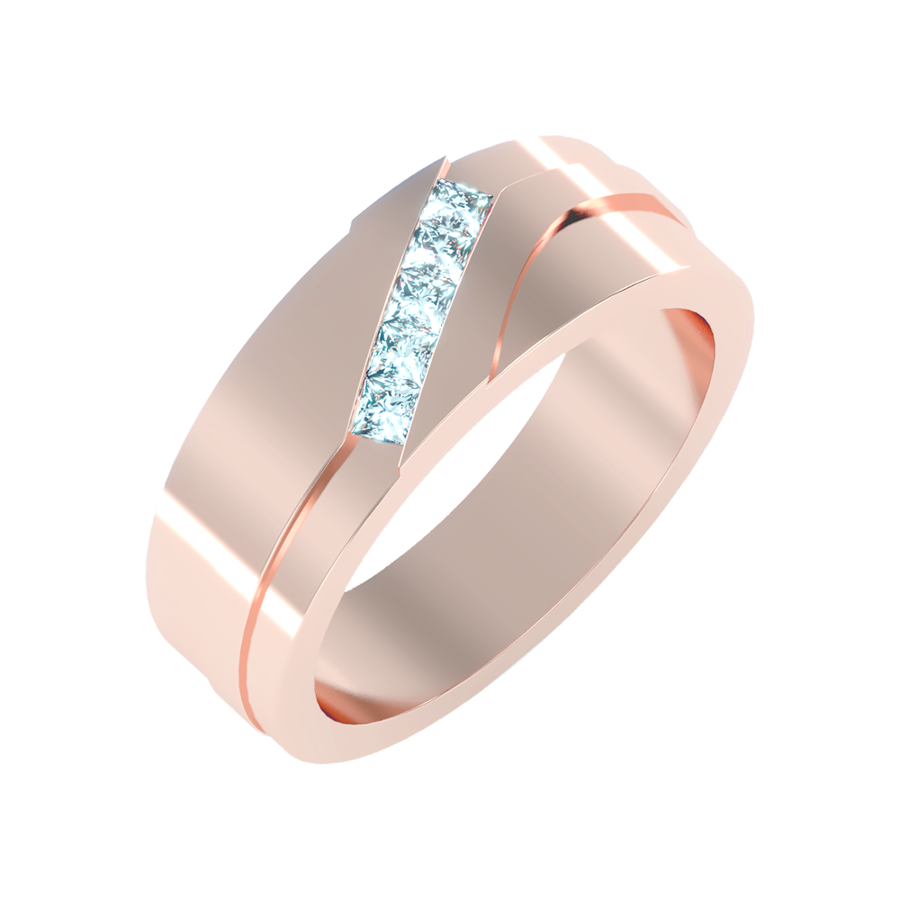 Moonlit Men's Band-Color_Rose-Gold