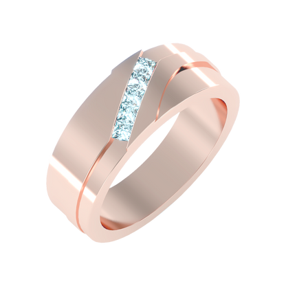 Moonlit Men's Band-Color_Rose-Gold